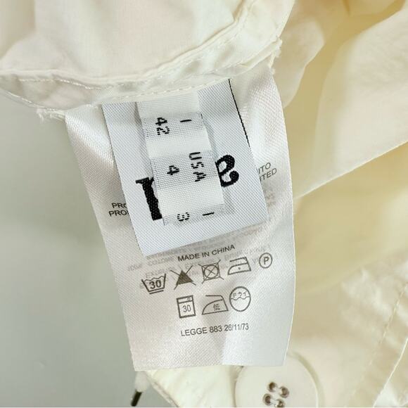 ADD Italy Cream Off White Safari Style Waterproof Rain Jacket Small - Picture 7 of 11